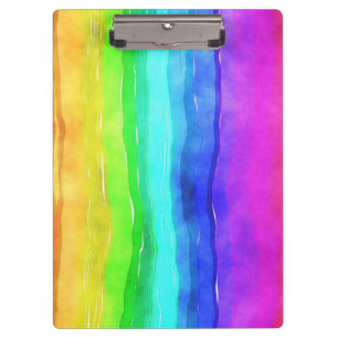 Gedekte regenboog klembord