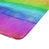 Gedekte regenboog snijplank (Hoek)