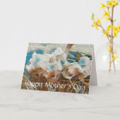 Gedekte Rozen Happy Moederdag Kaart (Gele Bloem)