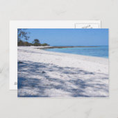 Gedekte strand briefkaart (Voorkant / Achterkant)