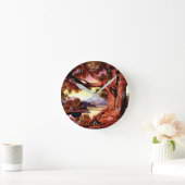 Gedekte Sturdy Oak  Ronde Klok (Huis)