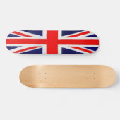 Gedekte vlag - Oude school Skateboard (Horizontaal)