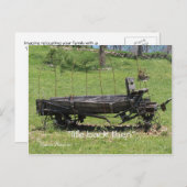 gedekte wagens - pas aan briefkaart (Voorkant / Achterkant)