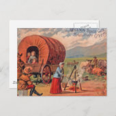 Gedekte Wagon Briefkaart (Voorkant / Achterkant)