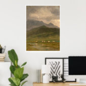 Gedekte Wagons van Bierstadt (0101A) Poster (Thuiskantoor)