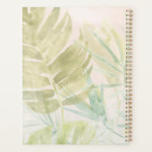 Gedemde tropische bladeren planner (Achterkant)