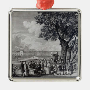 Gedemonstreerd enthousiasme metalen ornament