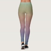 Gedempeld Pastelveld Leggings (Achterkant)