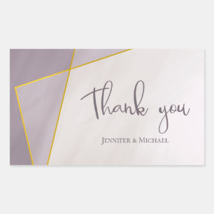 gedempt lijst rechthoekige sticker