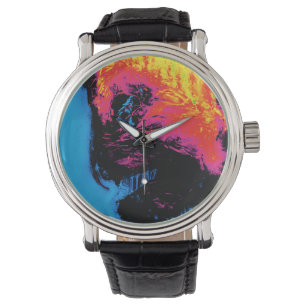 gedempt peper horloge
