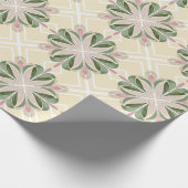 Gedempte Bloei Cadeaupapier (Hoek)
