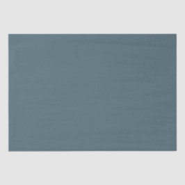 Gedempte elegantie - Solid Slate Blue Tissuepapier