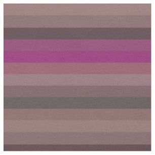 Gedempte mauve en magenta horizontale strepen stof