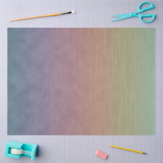 Gedempte Pastelveld Tissuepapier (Craft)
