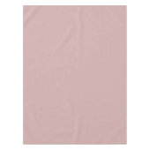 gedempte roze vaste stof tafelkleed (Voorkant)