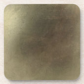 Gedempte Rustieke Gouden Landelijke Boerderij Glam Bier Onderzetter (Voorkant)