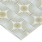 Gedempte tribal geometrisch lange tafelloper (Hoek)