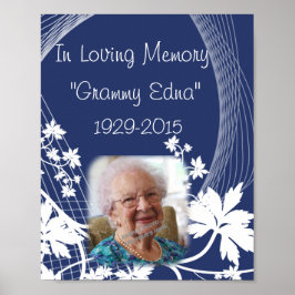Gedenkboek In Loving Memory - In memory Poster Fot