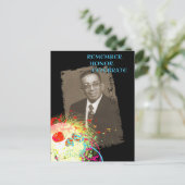 gedenkdag dia de los muertos (hifi) uitnodiging briefkaart (Staand voorkant)