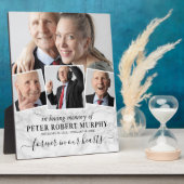Gedenkfoto Marmer Fotoplaat (Zijkant)