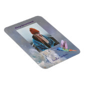 Gedenkfoto Viering van het leven Keepsake Magneet (Rechterzijde)