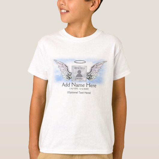 gedenkteken | Angel Wings T-shirt (Voorkant)