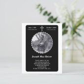 gedenkteken elegante kruis (Staand voorkant)