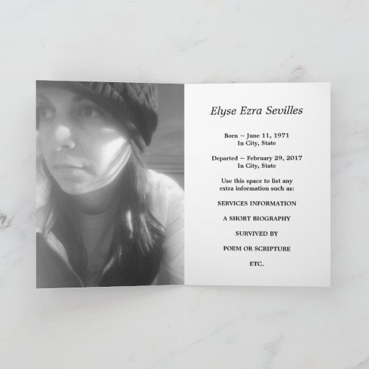 gedenkteken kaart (Binnen)