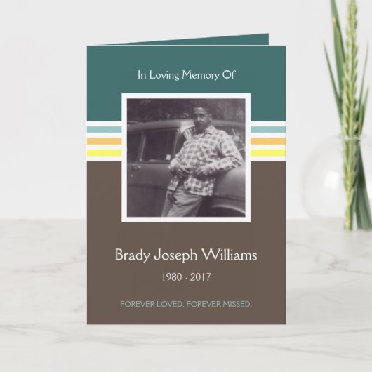 gedenkteken kaart (Voorkant)