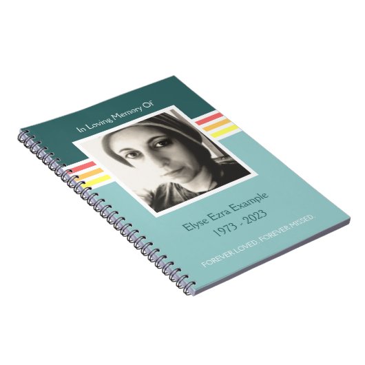 gedenkteken notitieboek (Rechterzijde)