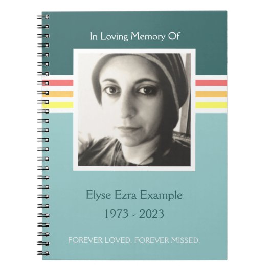 gedenkteken notitieboek (Voorkant)