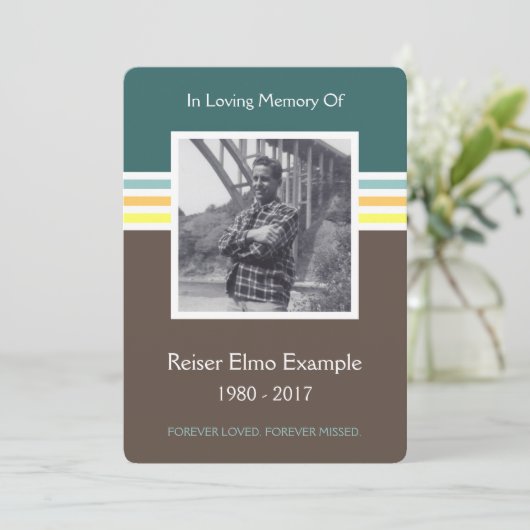 gedenkteken programma (Staand voorkant)