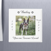 Gedenkteken voor honden magneet