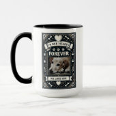 Gedenkteken voor hondenverlies mok (Links)