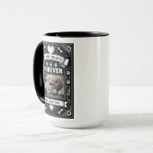 Gedenkteken voor hondenverlies mok (Voorkant links)