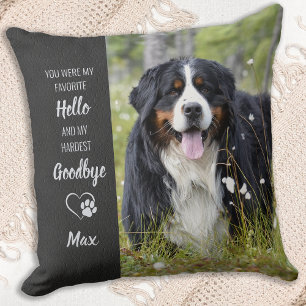 Gedenkteken voor huisdieren - Dog Remembrance Gift Kussen