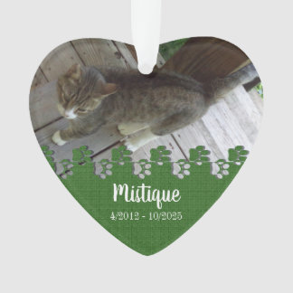 Gedenkteken voor huisdieren Geliefde herinnering Ornament