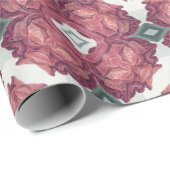 Gedessineerd  cadeaupapier (Rol Hoek)