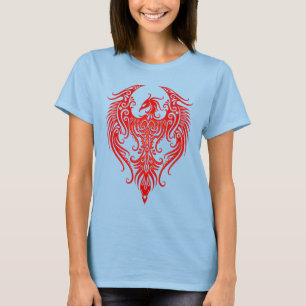 Gedestilleerde rode stam Phoenix T-shirt