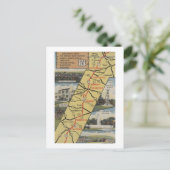 Gedetailleerd Briefkaart van Route 15 (Staand voorkant)