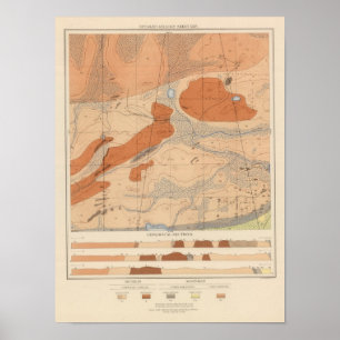 Gedetailleerd Geologisch Datablad XXIV Poster