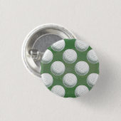 Gedetailleerd Golfbalpatroon Ronde Button 3,2 Cm (Voorkant /achterkant)