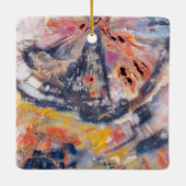 Gedetailleerd hout, Arizona Keramisch Ornament (Achterkant)