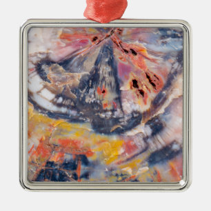 Gedetailleerd hout, Arizona Metalen Ornament