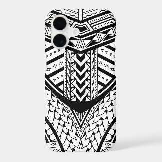 Gedetailleerd Samoan tribal tattoo patroon