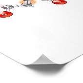 Gedetailleerd schema van de cyclus citroenzuur poster (Hoek)