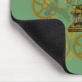 Gedetailleerd Steampunk-ontwerp van de look Muismat (Hoek)