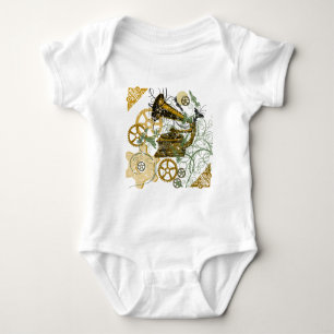 Gedetailleerd Steampunk-ontwerp van de look Romper
