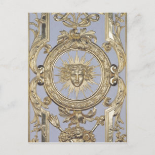 Gedetailleerde afbeelding van panelen briefkaart