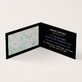 Gedetailleerde diergezondheidsdienst visitekaartjes (Binnen)